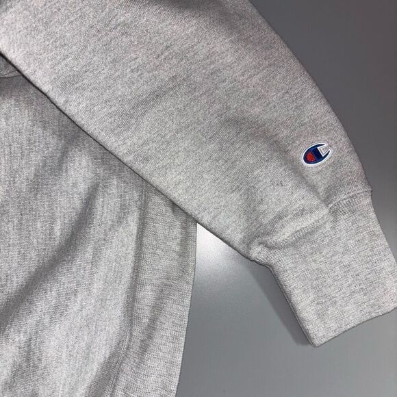 Champion Mens Reverse Weave Crewneck Sweatshirt grey size large - Picture 11 of 11